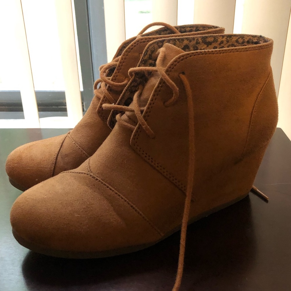 Tan Booties